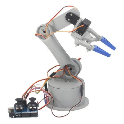 Garra mecânica construída por alunos